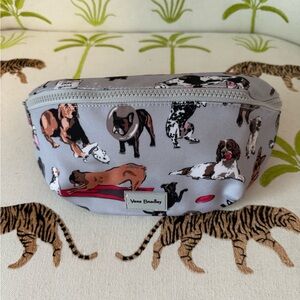 Vera Bradley ReActive Belt Bag Fanny Pack Best in Show Dogs NWT